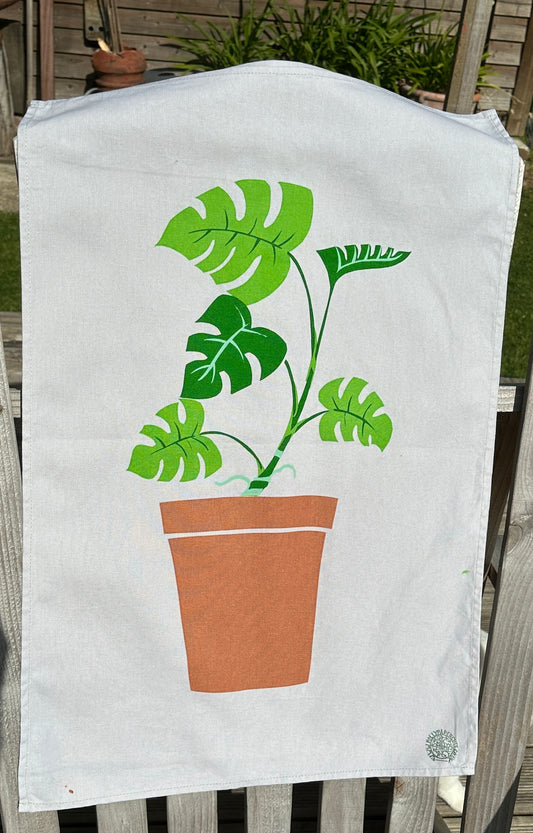 Monstera Tea Towel 1