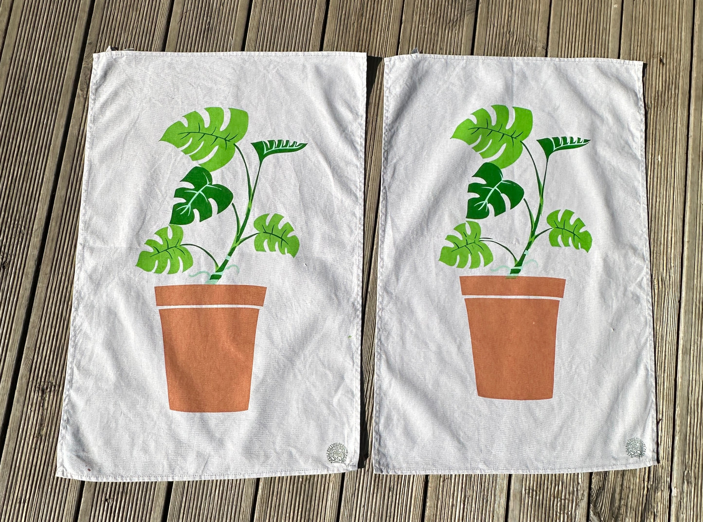 Monstera Tea Towel 1