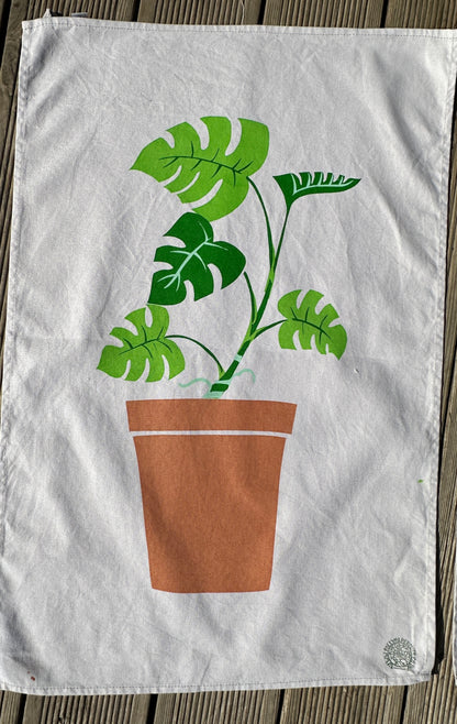 Monstera Tea Towel 1