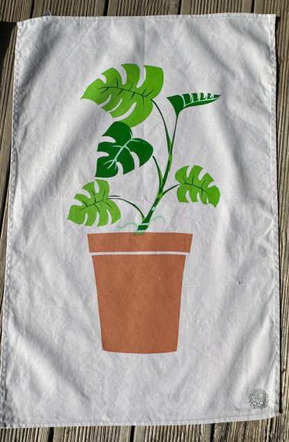 Monstera Tea Towel 2